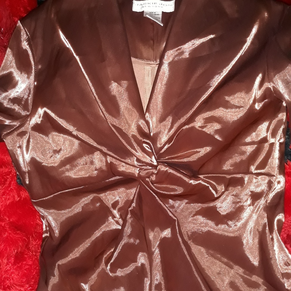 Jackie Jon satin top 4